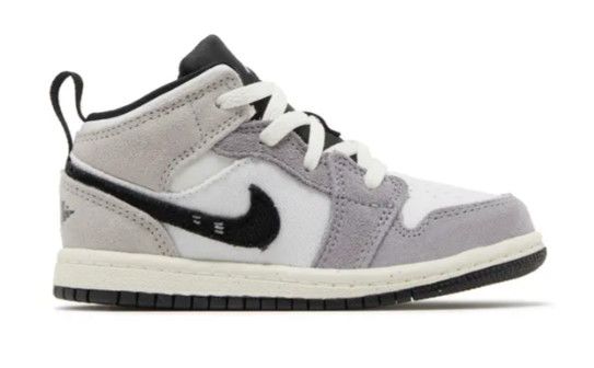 TD Air Jordan 1 Mid &#39;Cement Craft&#39;