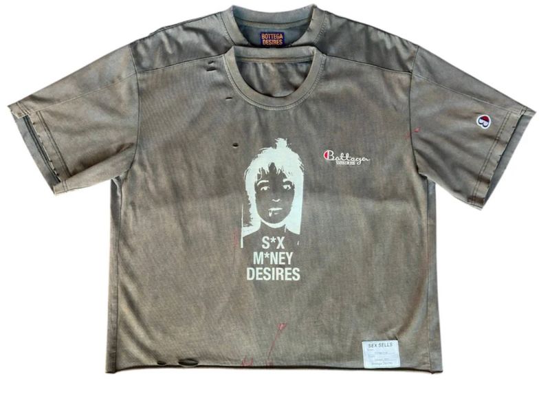 Bottega Desires 'Sex Sells' Tee Grey