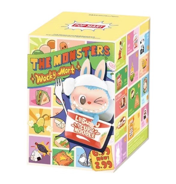Pop Mart Labubu &#39;The Monsters Wacky Mart Series&#39; Figure, Size: Single Blind Box