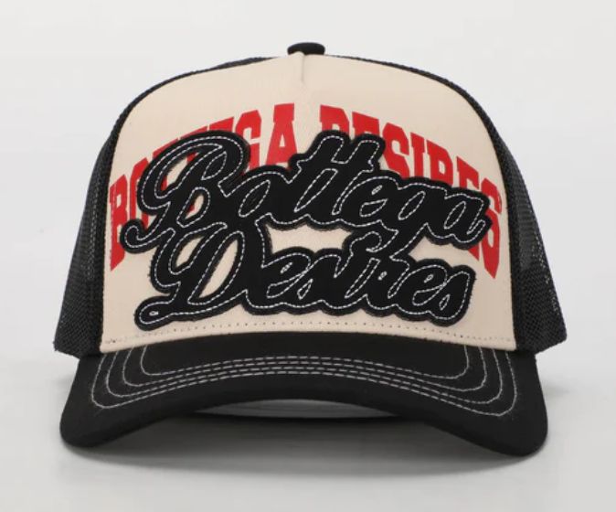 Bottega Desires &#39;Double Logo&#39; Trucker Hat