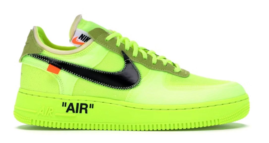 Off-White x Nike Air Force 1 Low 'Volt'