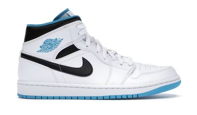 Air Jordan 1 Mid 'Laser Blue'