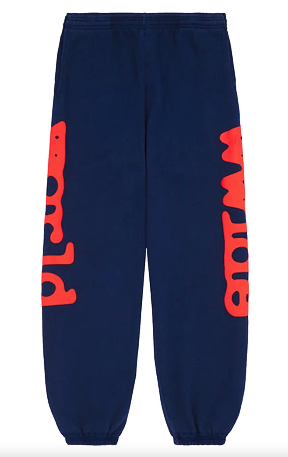 Sp5der 'Beluga Logo' Sweatpants Navy