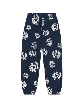 Bstroy x Denim Tears 'Cotton Wreath' Sweatpants Navy