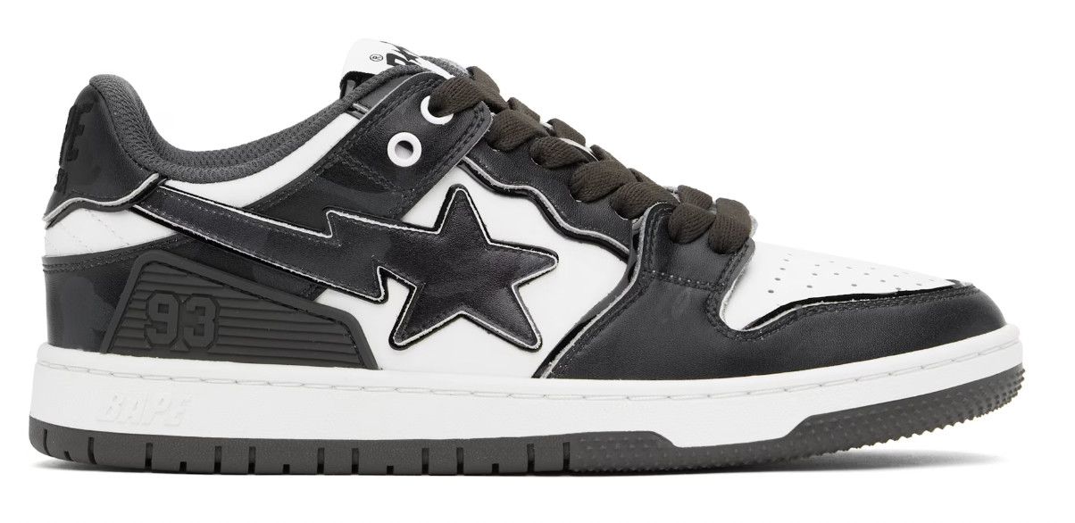 A Bathing Ape Bape SK8 STA #1 M2 'Black Camo', Size: | 7 |