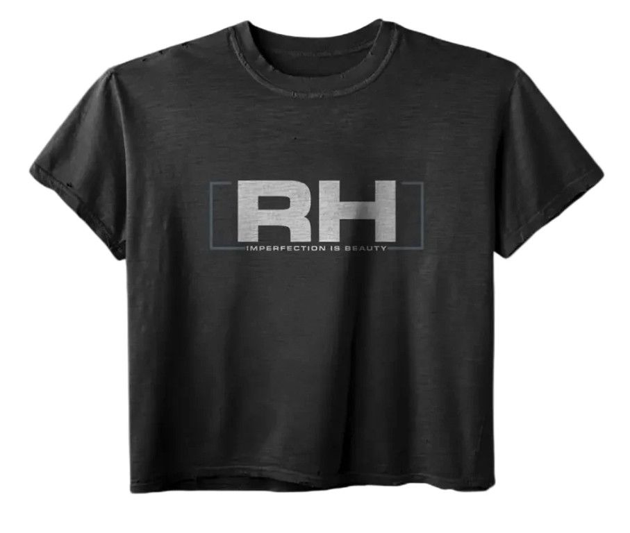 GVGallery 'RH' Tee Washed Black
