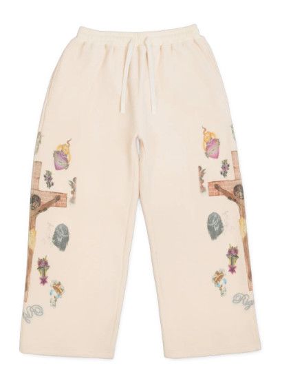 We Are Righteous &#39;Ultimate Sacrifice&#39; Thermal Sweatpants Cream