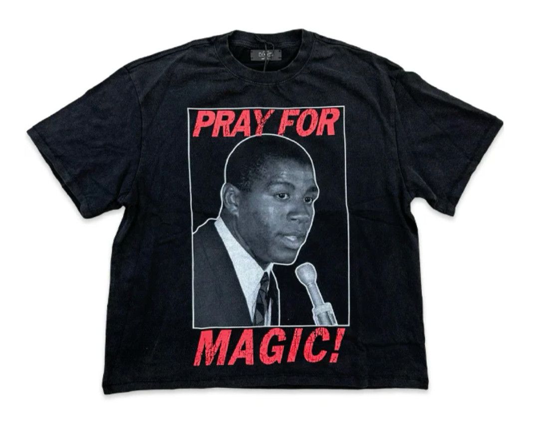 HMDD 'Pray For Magic' Tee Black