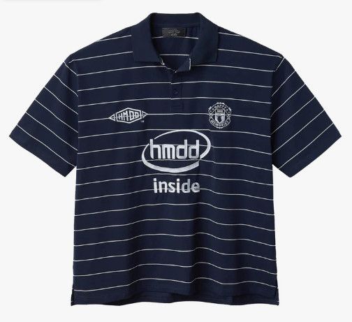 HMDD 'Intel' Polo Tee Navy, Size: | L |