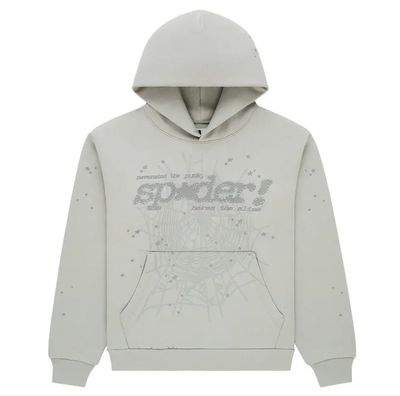 SP5DER 'Tonal P*NK V2' Hoodie Sport Grey