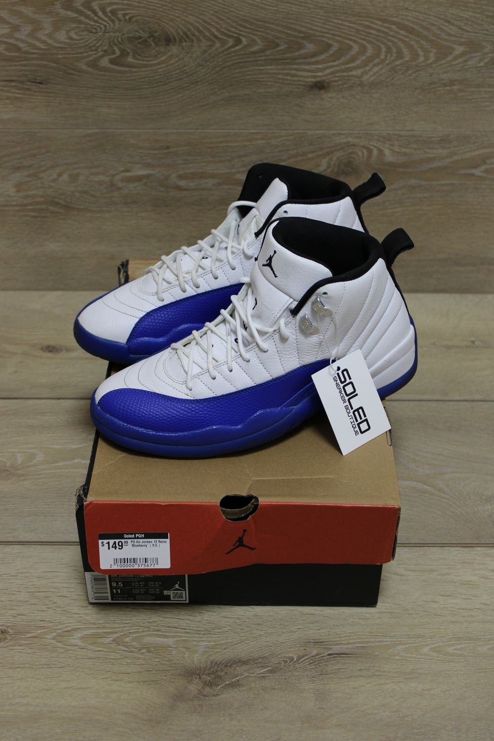 PO Air Jordan 12 Retro 'Blueberry'