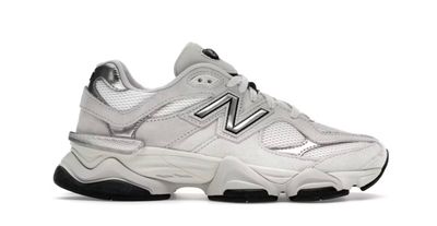 New Balance 9060 'White Black Metallic Silver'