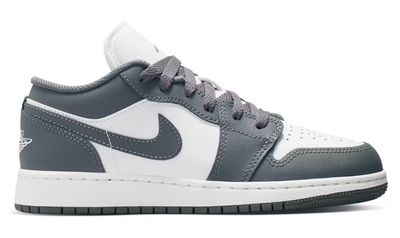 GS Air Jordan 1 Low 'Iron Grey'