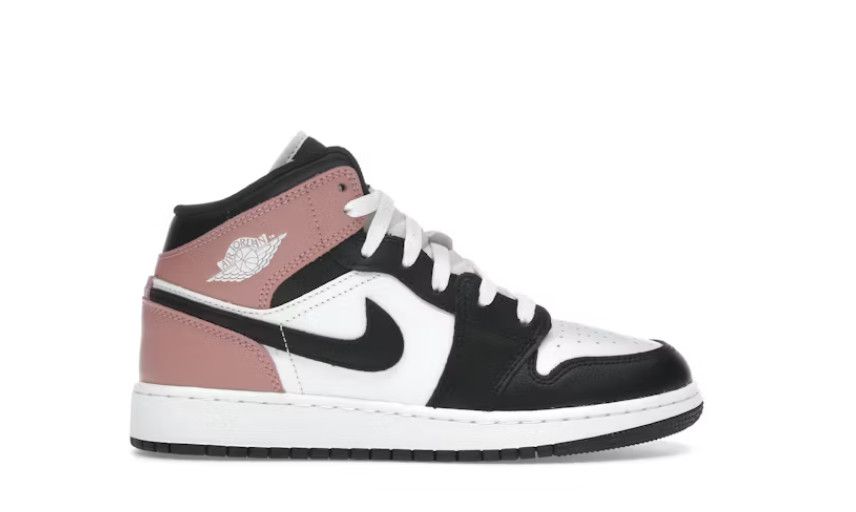 GS Air Jordan 1 Mid 'Rust Pink'