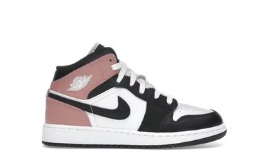 GS Air Jordan 1 Mid 'Rust Pink'