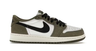 GS Air Jordan 1 Retro Low 'Medium Olive'