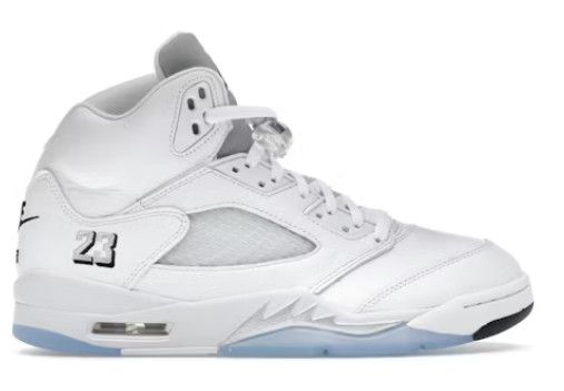 Air Jordan 5 Retro 'White Metallic (2026)'