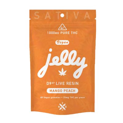 jelly d9xp live resin gummies mango peach