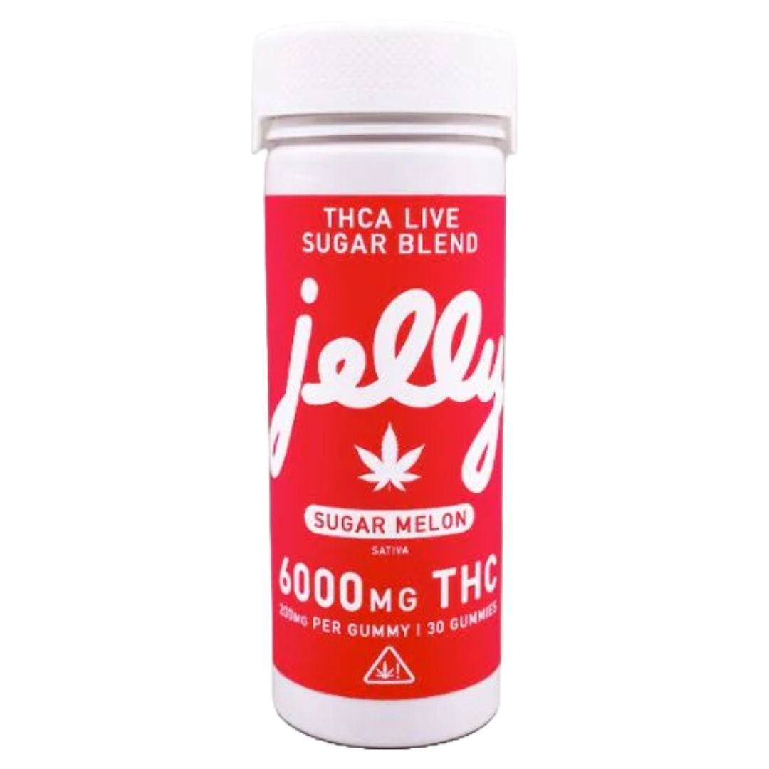 Jelly Gummies 6000mg, Flavor: Sativa: Sugar Melon