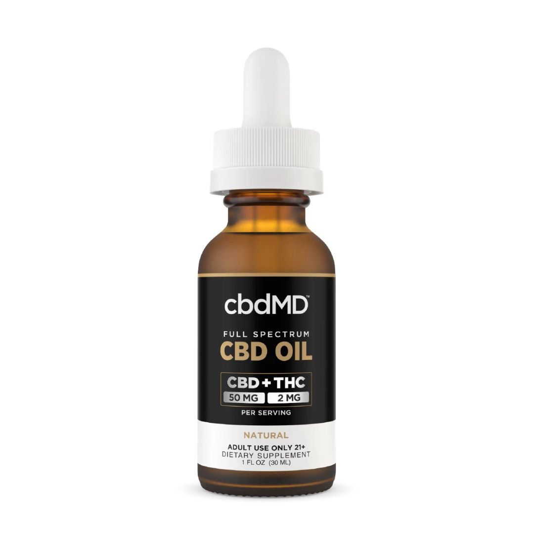 CbdMd 1500mg  CBD+THC Full Spectrum Natural