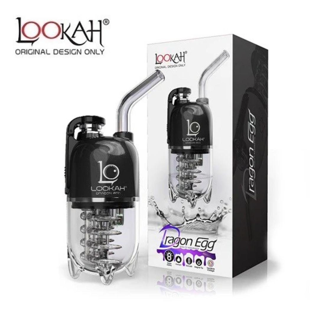 Lookah Dragon Egg, Colour: Black