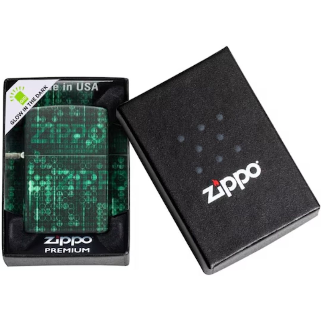 Pattern Design - Glow in the Dark Zippo