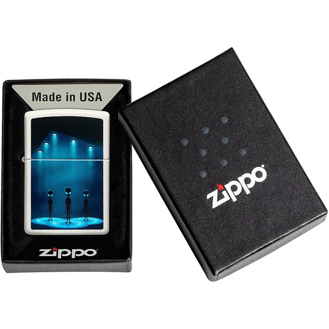 Zippo Aliens Glow In The Dark 49487