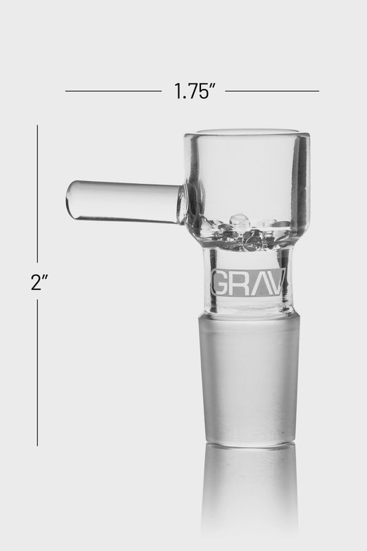 GRAV  14mm male octobowl clear