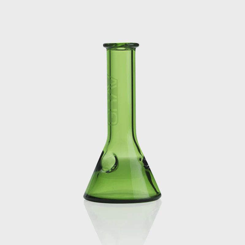 grav beaker spoon green