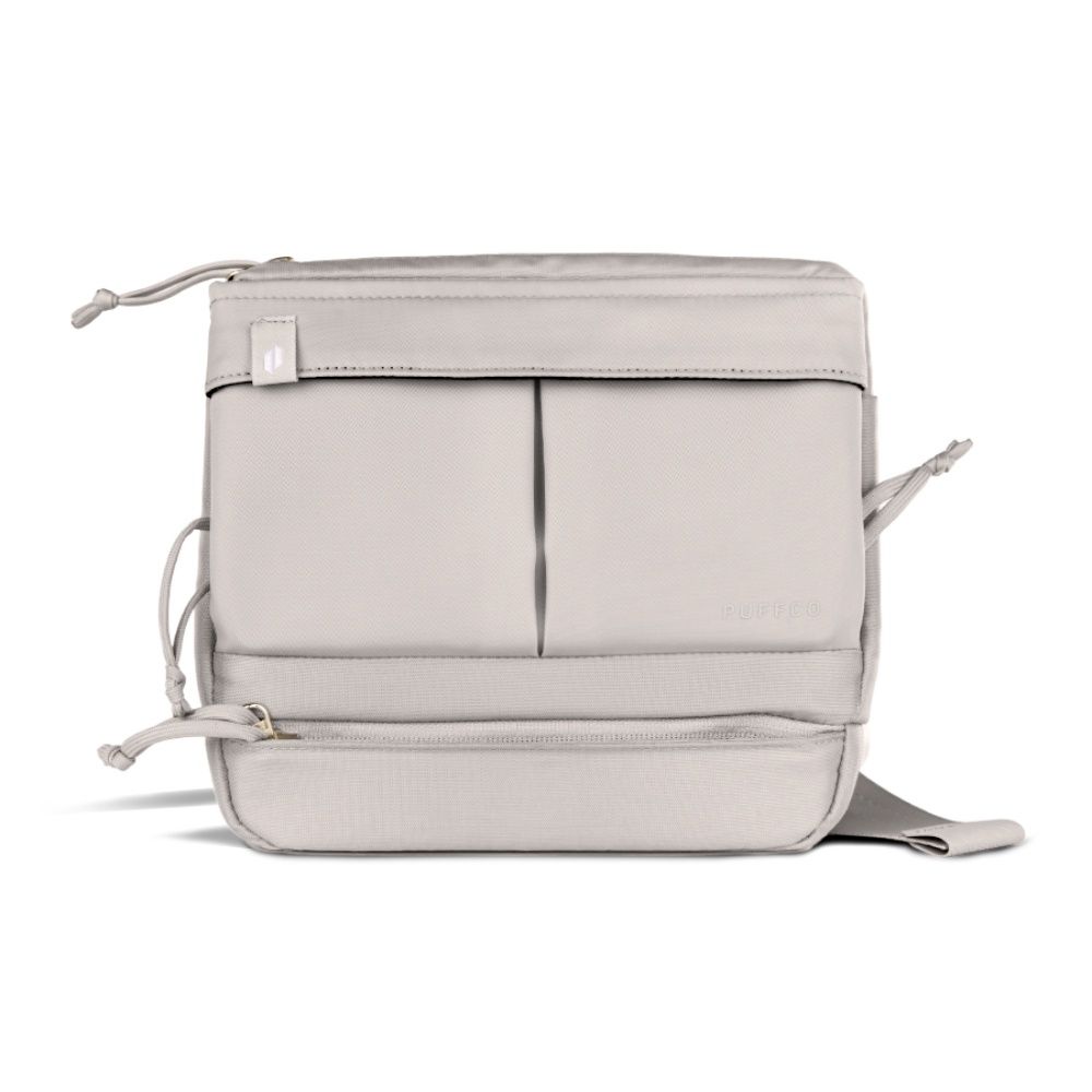 Puffco beige satchel