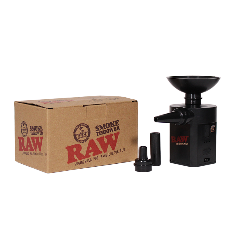 Raw smoke thrower