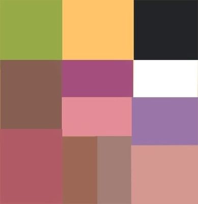 Spring Warm/Neutral Bright Color Collection