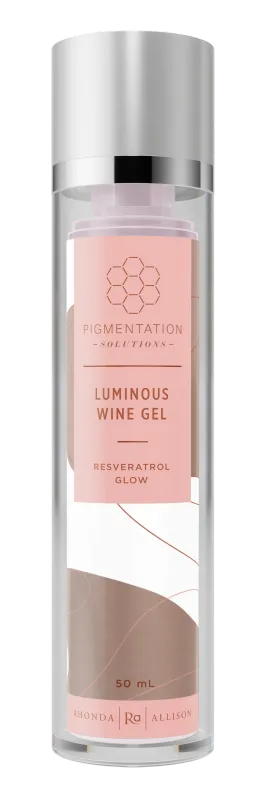 Blushed Wine Gel, Resveratrol B3 Gel, Luminous Wine Gel