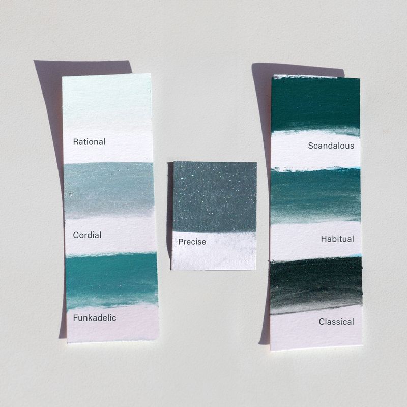 Glacial Teal B31 Eyeshadows