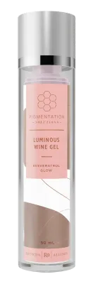 Blushed Wine Gel, Resveratrol B3 Gel, Luminous Wine Gel