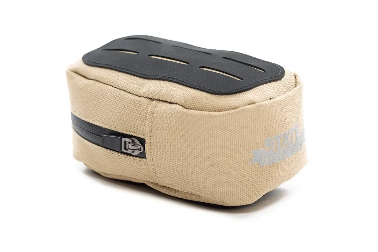 State Saddle Bag Tan