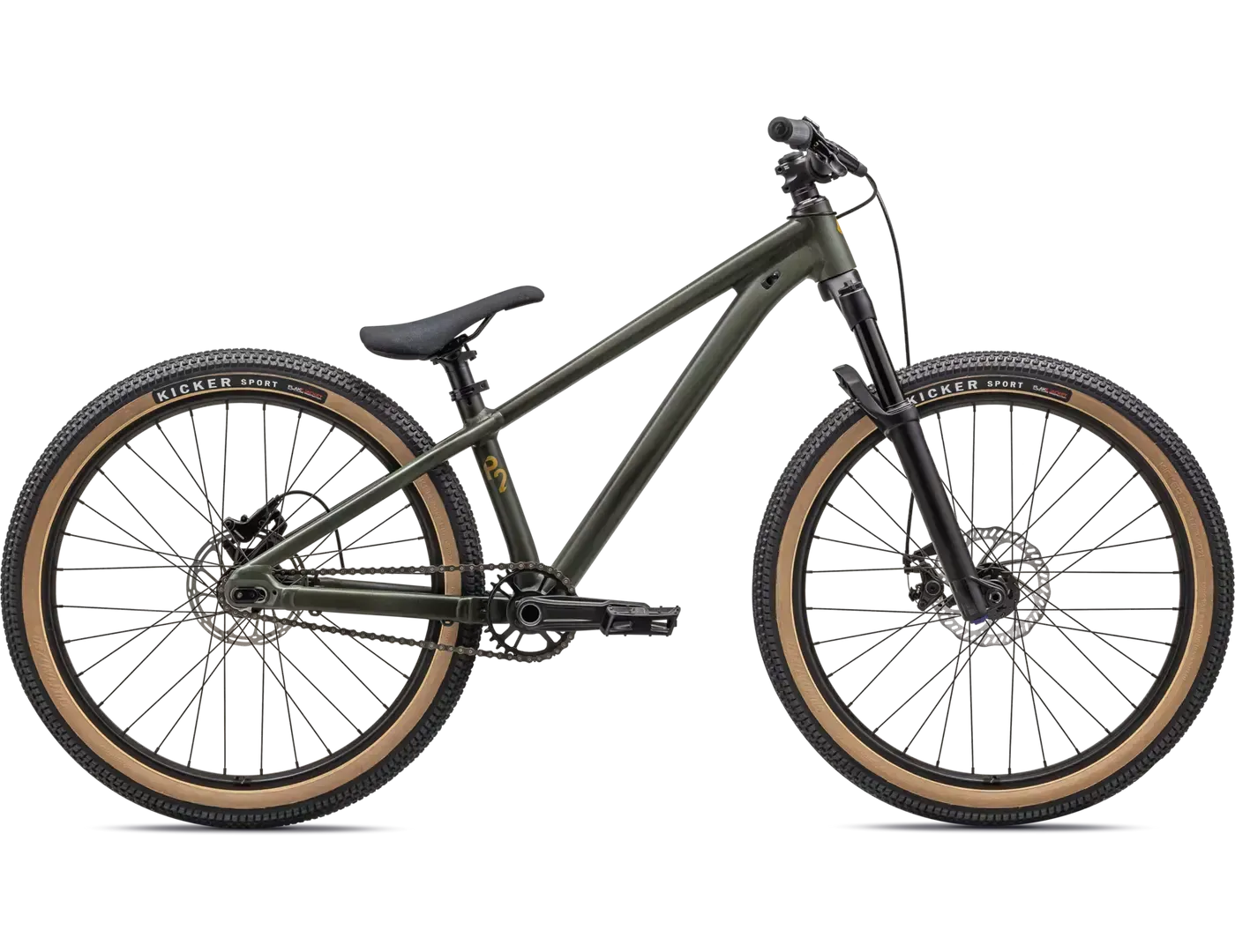 Specialized P.2 Bike DarkMoss/OakGreen/Gold 24&quot;