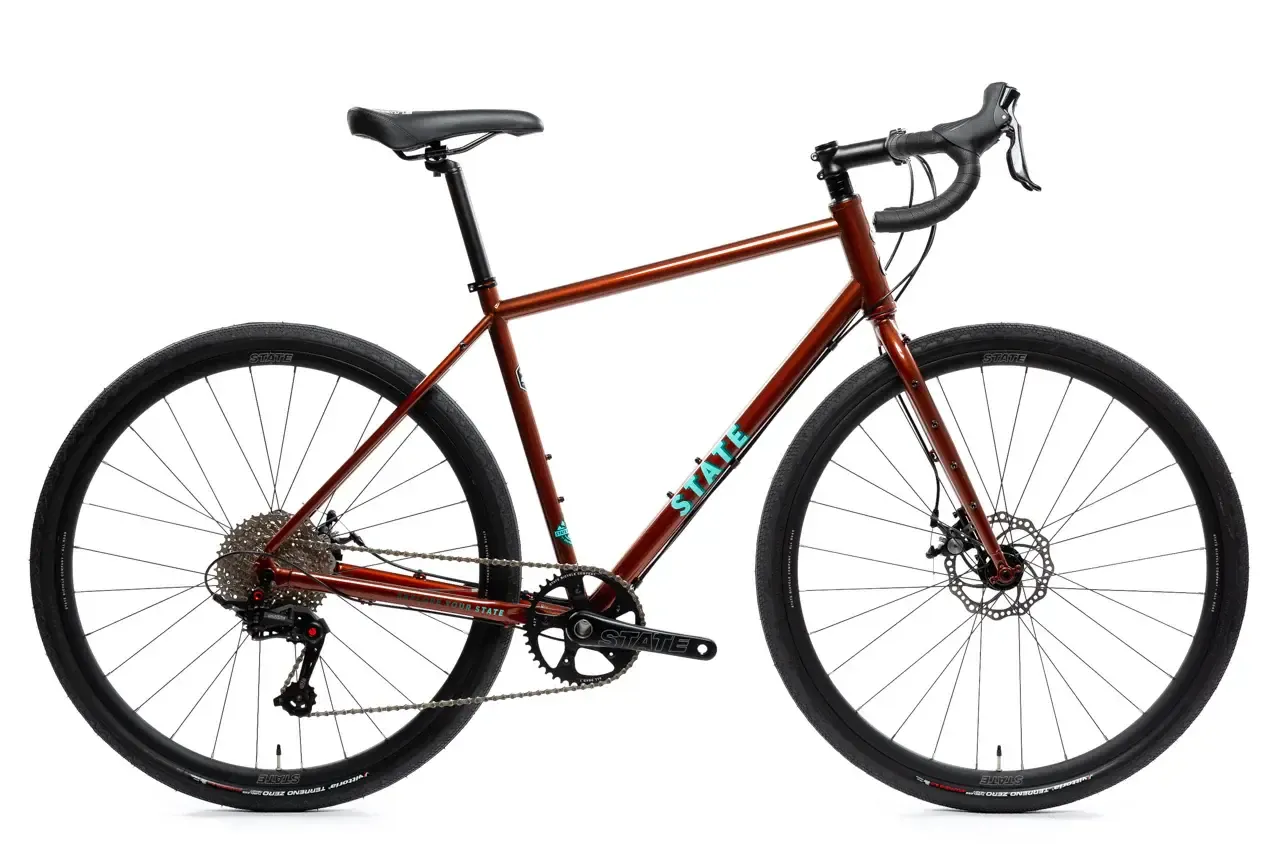 State 4130 All Road Bike Drop Bar Copper Brown Small