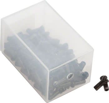 DT Swiss Pro Head Brass Nipples: 2.0 x 14mm, Black