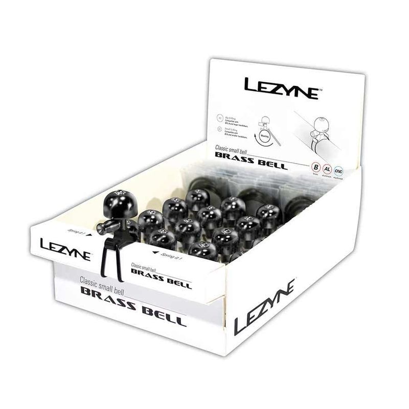 Lezyne Brass Bell Black Small