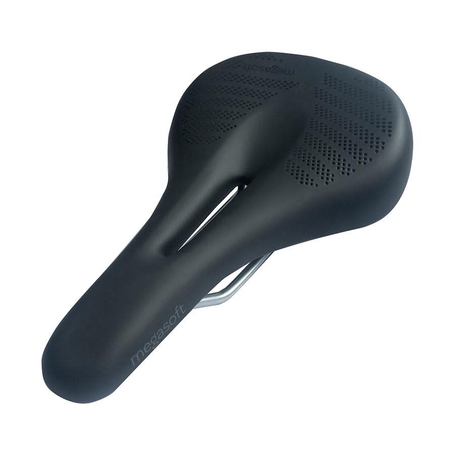 Megasoft, S155 Sport, Saddle, 265 x 155mm, Unisex, 345g, Black