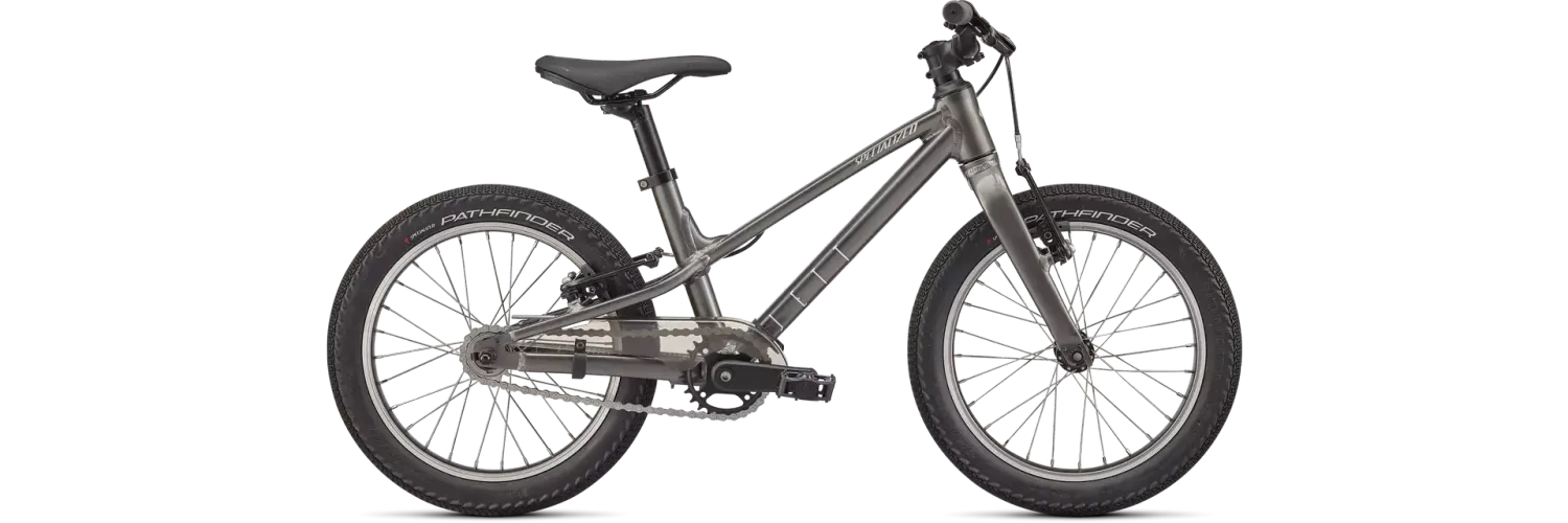 Specialized Jett 16 Kids Bike Gloss Smoke/Flake Silver
