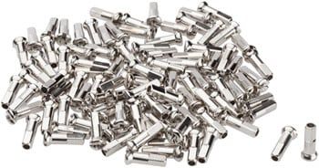 DT Swiss Pro Head Brass Nipples: 2.0 x 14mm, Silver