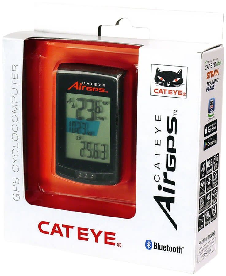 CatEye AirGPS Cycling Computer Black
