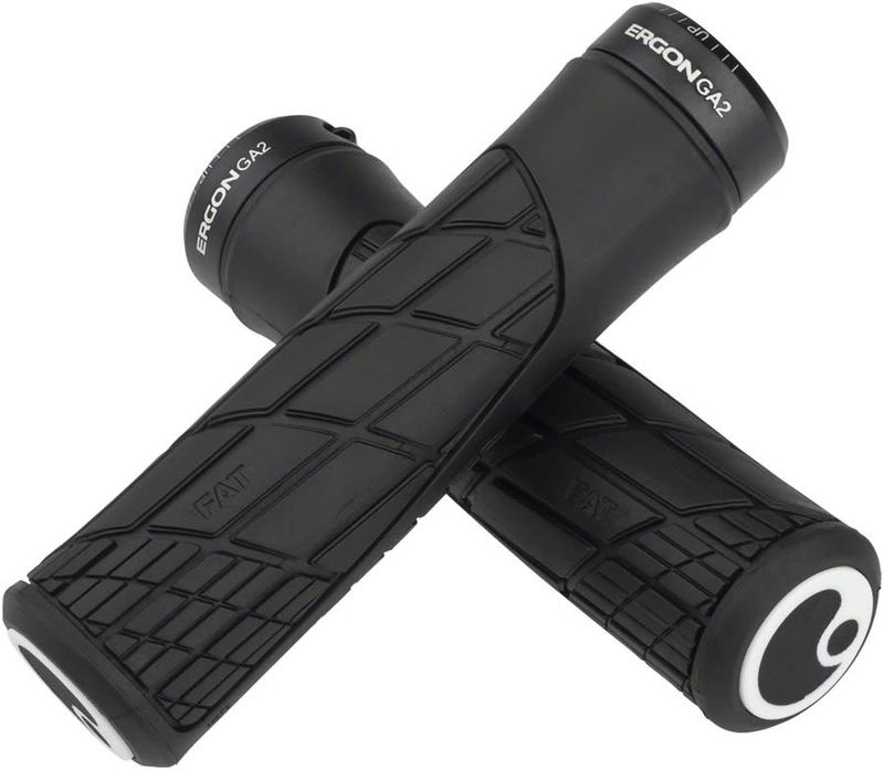 Ergon GA2 Fat Grips Lock-On Black