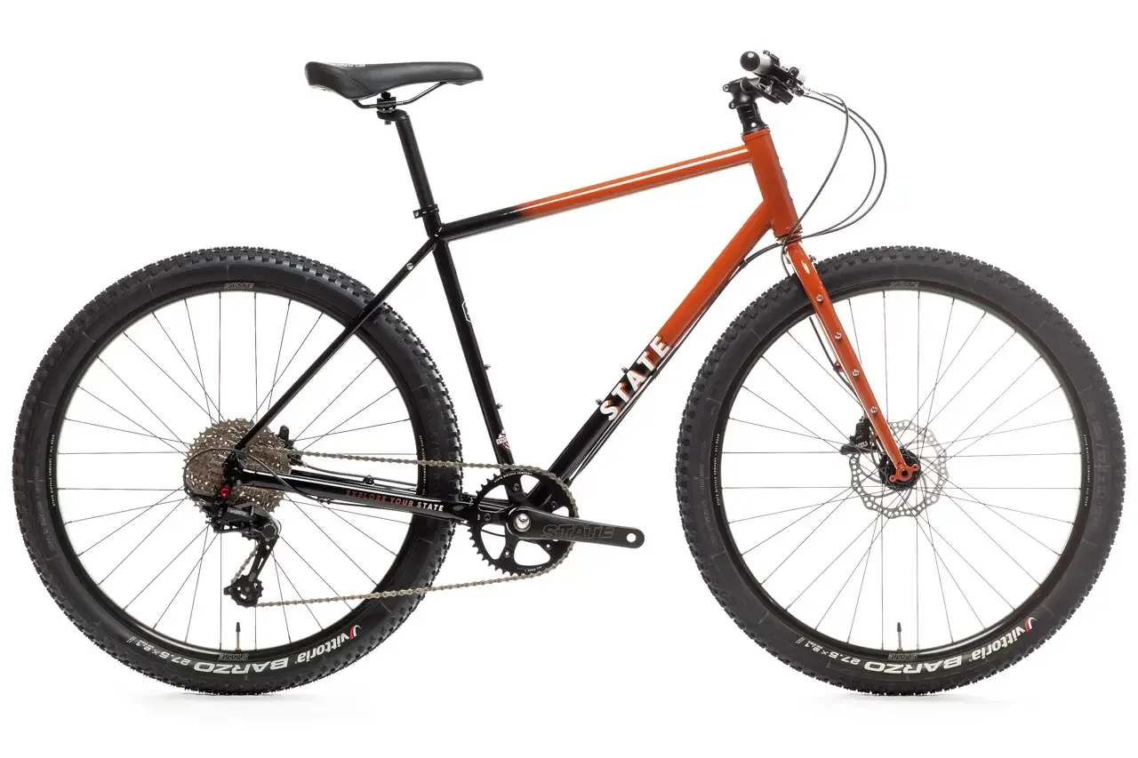 State 4130 All Road Bike Flat Bar Rust Fade Small