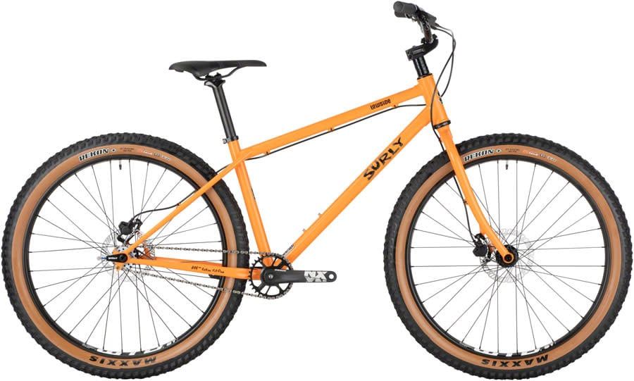 Surly Lowside Bike - 27.5&quot;, Steel, Dream Tangerine, Medium