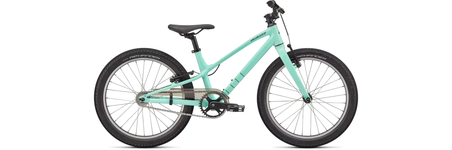 Specialized Jett 20 Kids Bike Gloss Oasis/Forest Green