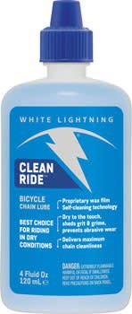 White Lightning Clean Ride Chain Wax Lube 4oz