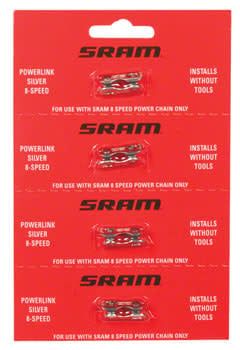 SRAM PowerLock Link 8 Speed Silver
